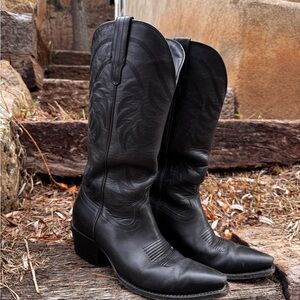 TECOVAS “The Annie” Black Western Boot